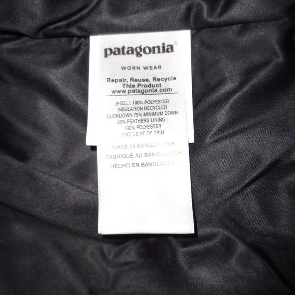Patagonia Black Downtown Parka, Wmns XS, NWT - Picture 5 of 6